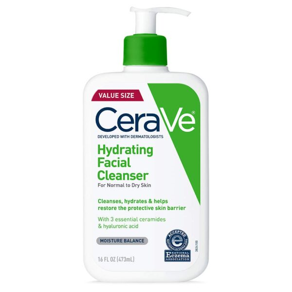 Cerave hydrating facial cleanser